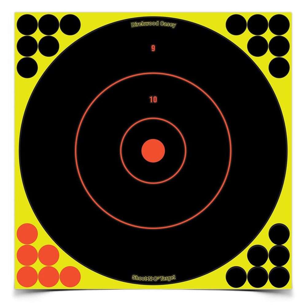 Targets Birchwood Casey 4.50" SRC500 SHT-N-C 12IN RND TGT 500PK